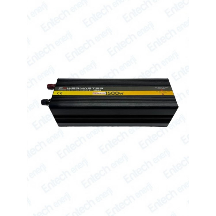 24 V Volt 1500 W Watt Modifiye Sinus İnverter İnvertör 24-220 V Çevirici Dönüştürücü Dijital Ekranlı