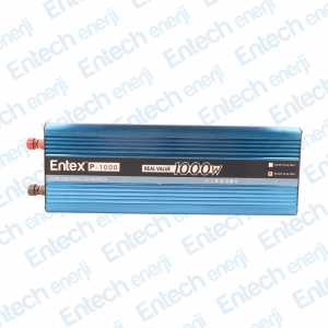 Entex 24 V Volt 1kW 1000 W Watt Tam Sinus Solar İnverter 220 Çevirici İnvertör Dijital Ekranlı Dönüştürücü
