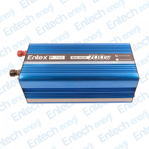 12 V Volt 600-700 W Watt Tam Sinus Solar İnverter 220 Çevirici İnvertör Dijital Ekranlı Dönüştürücü