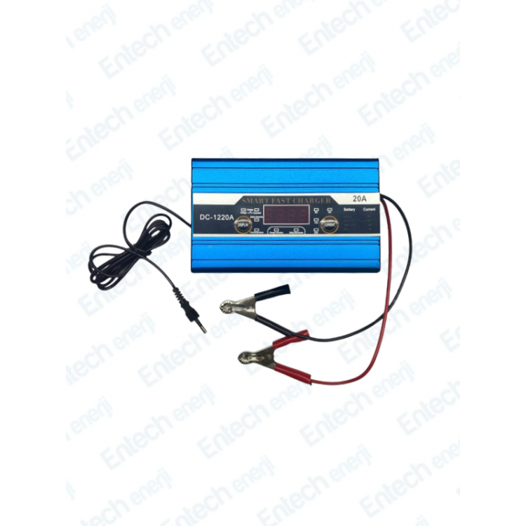 Powermaster 12 Volt 20 Amper Akü Şarj Cihazı