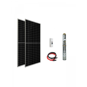 48 V Volt 1080 W Watt Güneş Enerjili DC Dalgıç Pompa Set Solar Sulama Paket Sistem