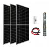 72 V Volt 1.5 HP 1.1 kW 1100 W Watt Dc Kademeli Dalgıç Solar Pompa 1365 Watt Güneş Paneli Solar Sulama Paket Sistem