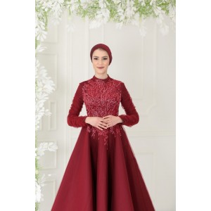ALA ABİYE BORDO