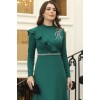 Elif Taşlı Elbise Zümrüt