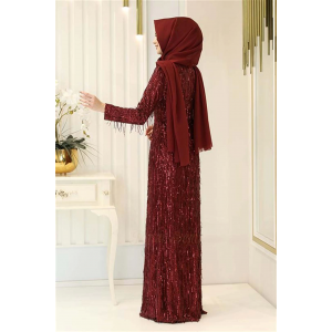 Afra Abiye Bordo