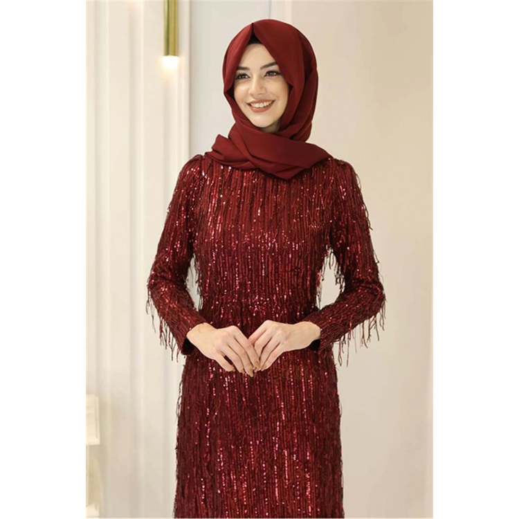 Afra Abiye Bordo