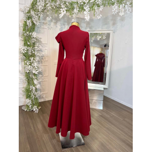 BUSE ABİYE BORDO