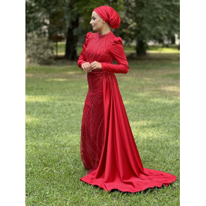 DİVA ABİYE KIRMIZI