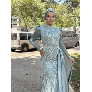 DİVA ABİYE MİNT YEŞİLİ
