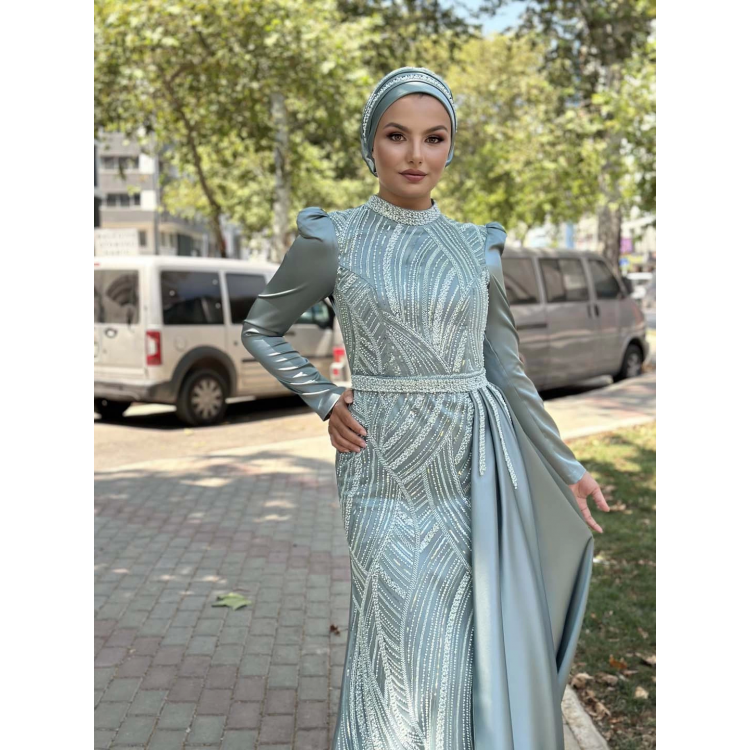 DİVA ABİYE MİNT YEŞİLİ
