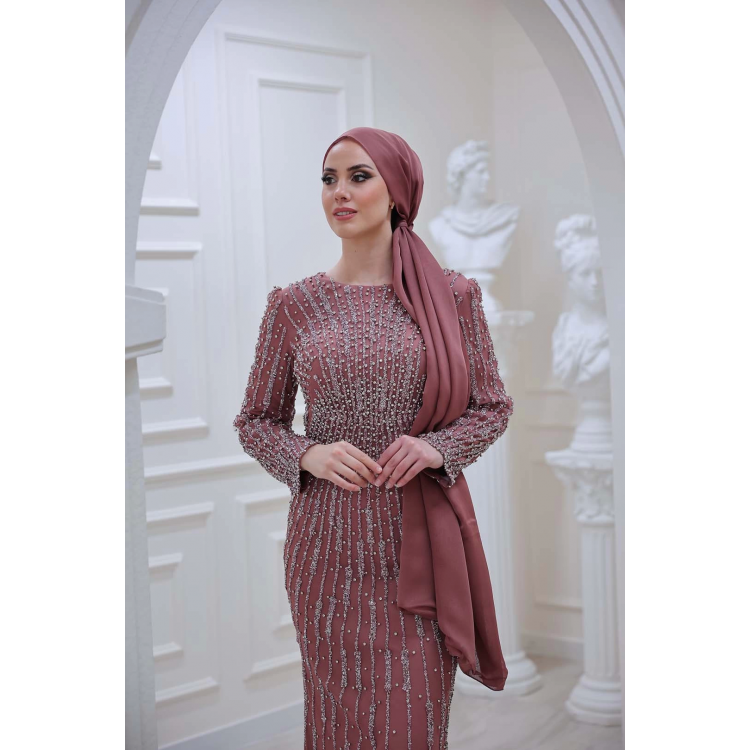 ELEGANT ABİYE SOĞAN KABUĞU