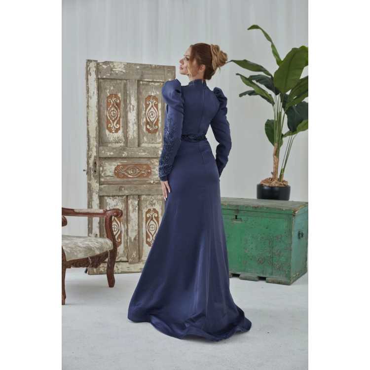 ZARİF ABİYE LACİVERT