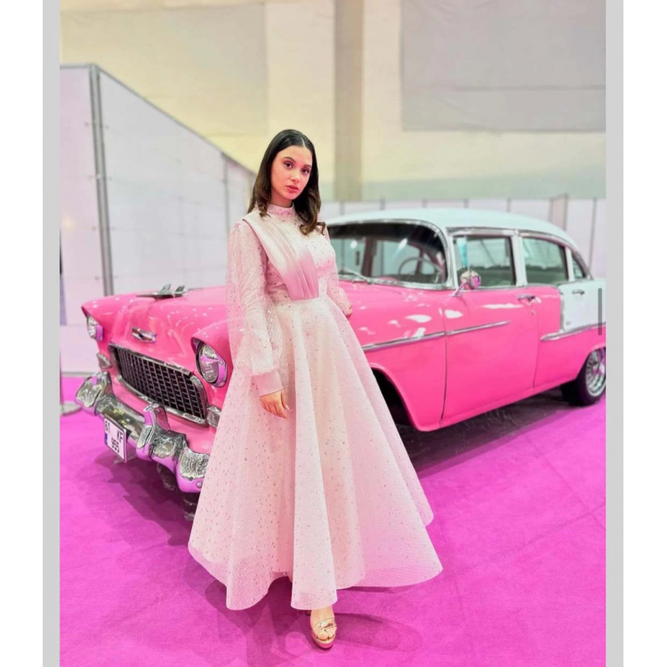 PRENSES ABİYE PEMBE