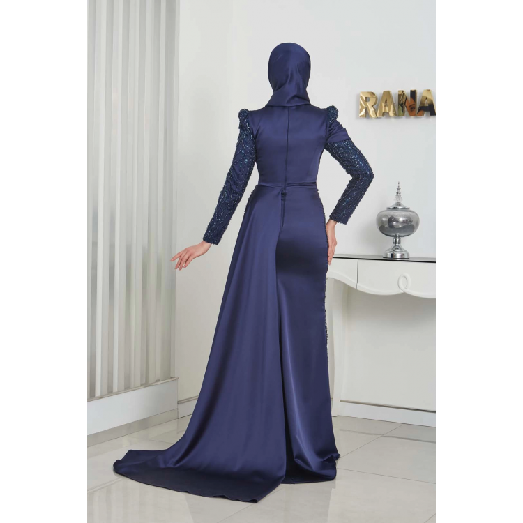 RAİSSA ABİYE LACİVERT