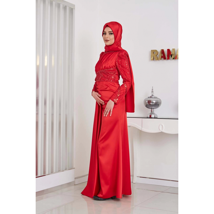 SIRMA ABİYE KIRMIZI