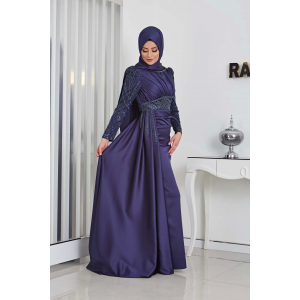 SIRMA ABİYE LACİVERT