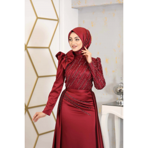 SÜEDA ABİYE BORDO