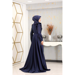 SÜEDA ABİYE LACİVERT