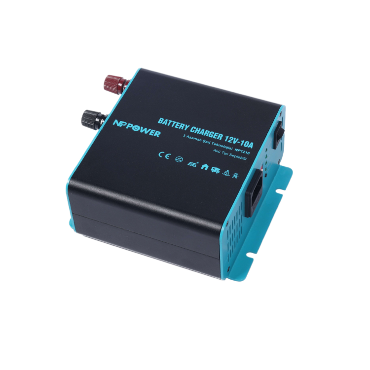 NP Power 12V 10A Akü Şarj Cihazı