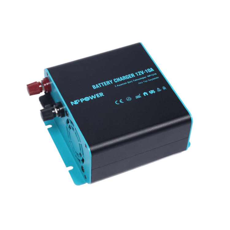 NP Power 12V 10A Akü Şarj Cihazı