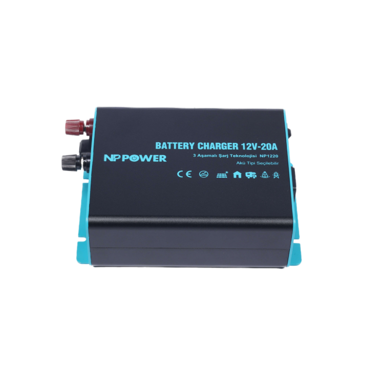 NP Power 12V 20A Akü Şarj Cihazı