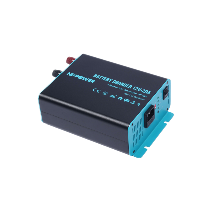 NP Power 12V 20A Akü Şarj Cihazı