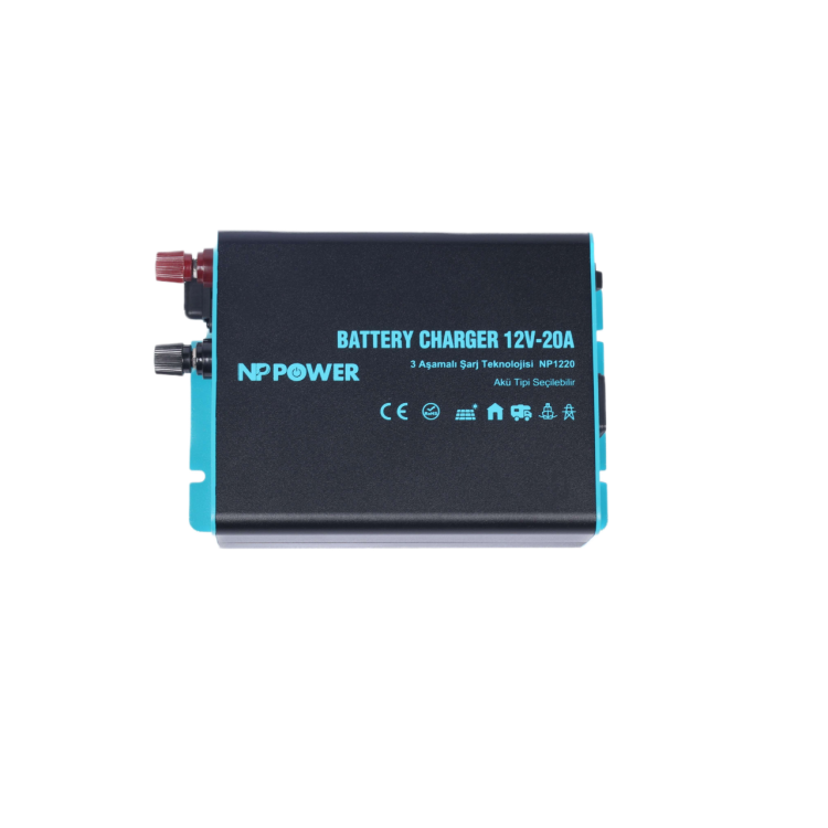 NP Power 12V 20A Akü Şarj Cihazı