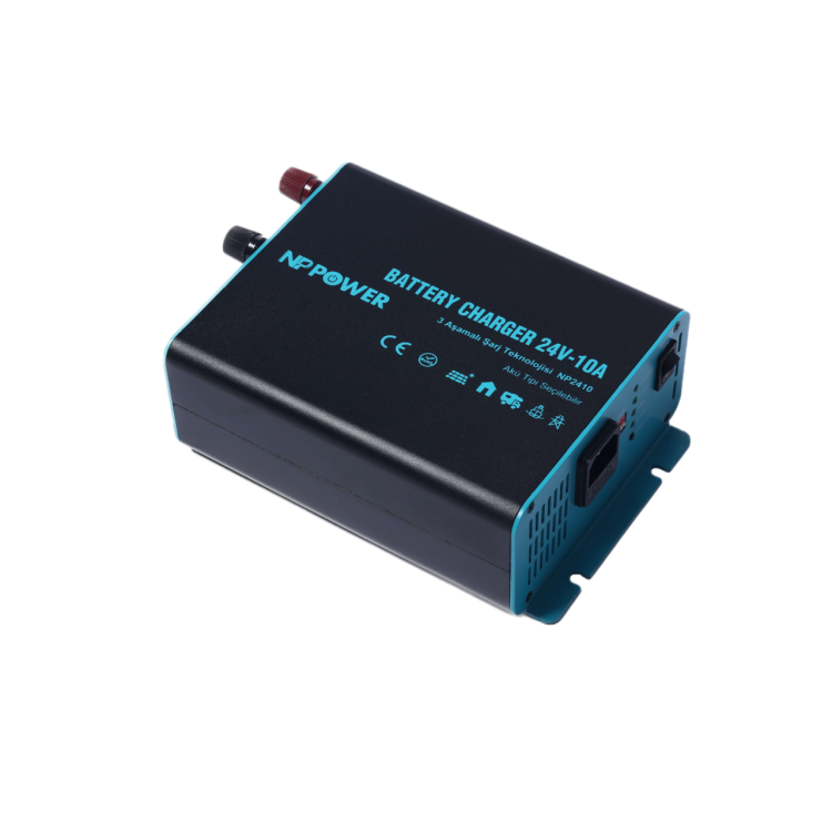NP Power 24V 10A Akü Şarj Cihazı