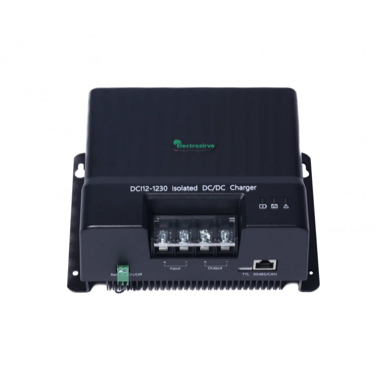 Electrozirve 12V 30A Isolated Dahili Bluetooth DC-DC Akü Şarj Cihazı