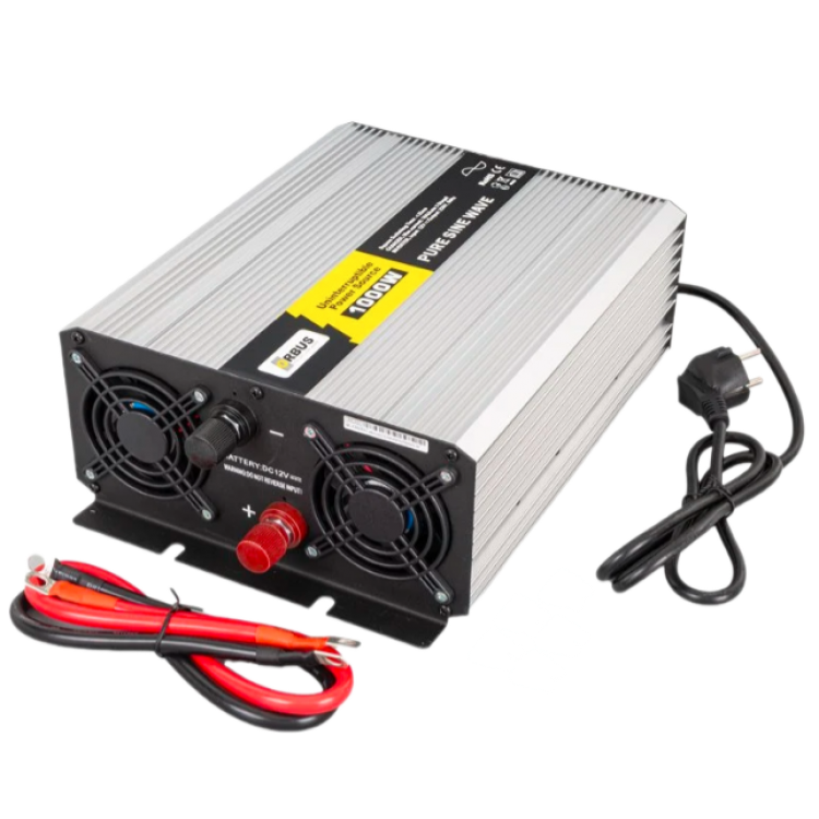Orbus 12V 1000W Tam Sinüs Şarjlı İnverter