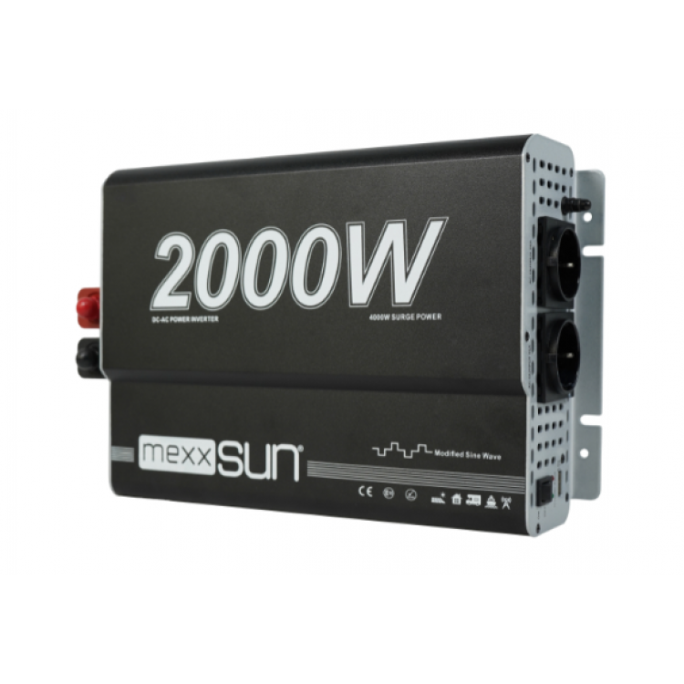 Mexxsun 24V 2000W Modifiye Sinüs İnverter