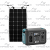 Yapı Solar Orbus 1200 W Taşınabilir Güç Kaynağı Power Station 110WP Esnek Panel Paketi