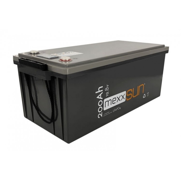 Mexxsun Lityum Akü 12,8V 200AH (LiFePo4) 2560Wh