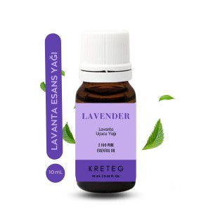 Lavanta 10 ml Esansiyel Uçucu Yağ Buhurdanlık Yağı Hava Nemlendiri Aroma Difizörü Kokusu Esans