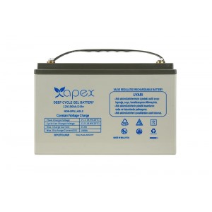 12V 100Ah Jel Akü Apex