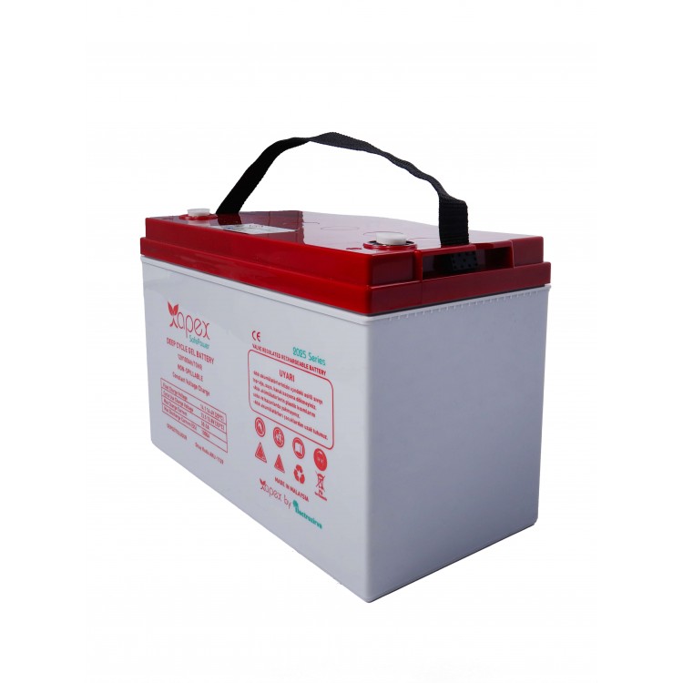 12V 100Ah Safepower Jel Akü Apex