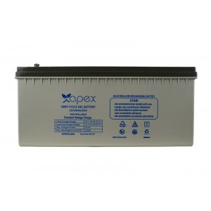 12V 200Ah Jel Akü Apex