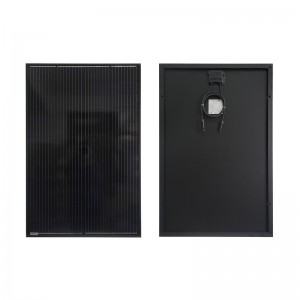 155W HalfCut Monokristal Full Black Güneş Panel