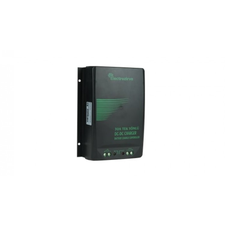 30A Dc-Dc Charger Akü Şarj Kontrol+Ekran