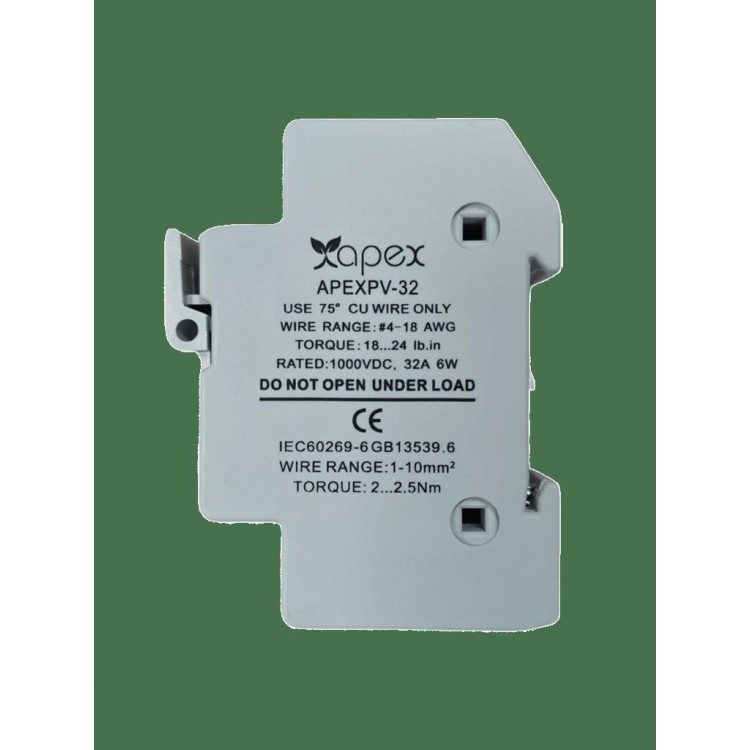 Apex DC Sigorta Yuvası 16A DC 1000V