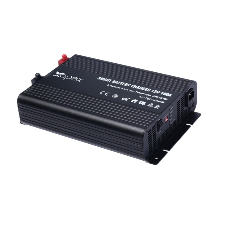 APX12100 Apex 12V 100A Smart Akü Şarj Cihazı