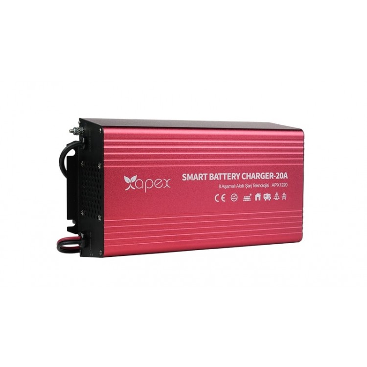 APX1220 Apex 12V 20A Smart Akü Şarj Cihazı
