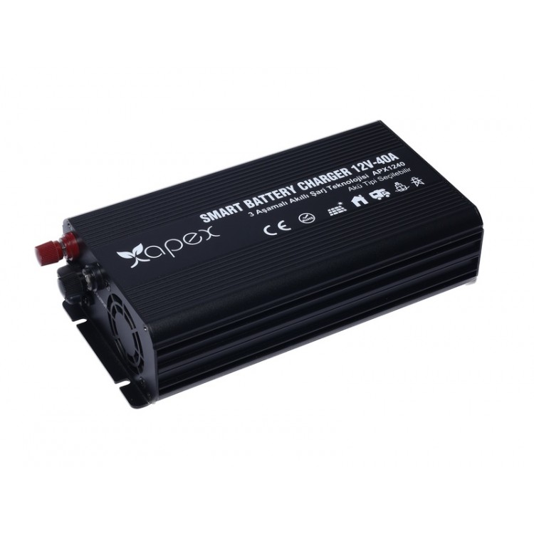 APX1240 Apex 12V 40A Smart Akü Şarj Cihazı