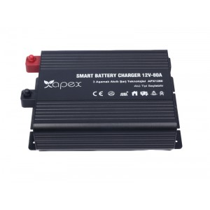 APX1280 Apex 12V 80A Smart Akü Şarj Cihazı