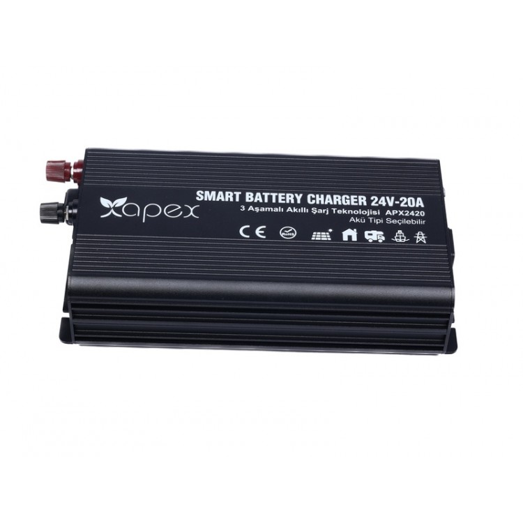 APX2420 Apex 24V 20A Smart Akü Şarj Cihazı