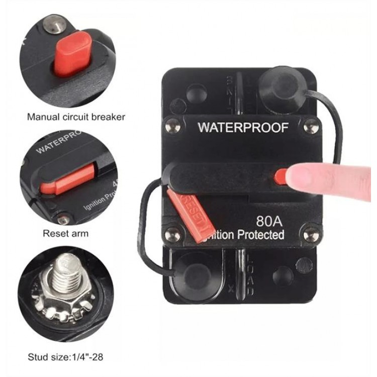 Dc Sigorta 50A Waterproof