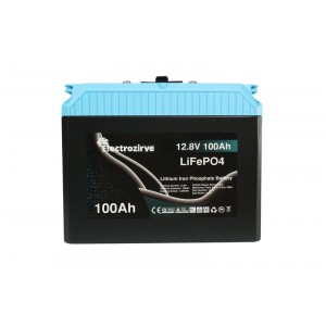Electro Zirve 12.8V 100Ah Lityum Akü (LifePO4)