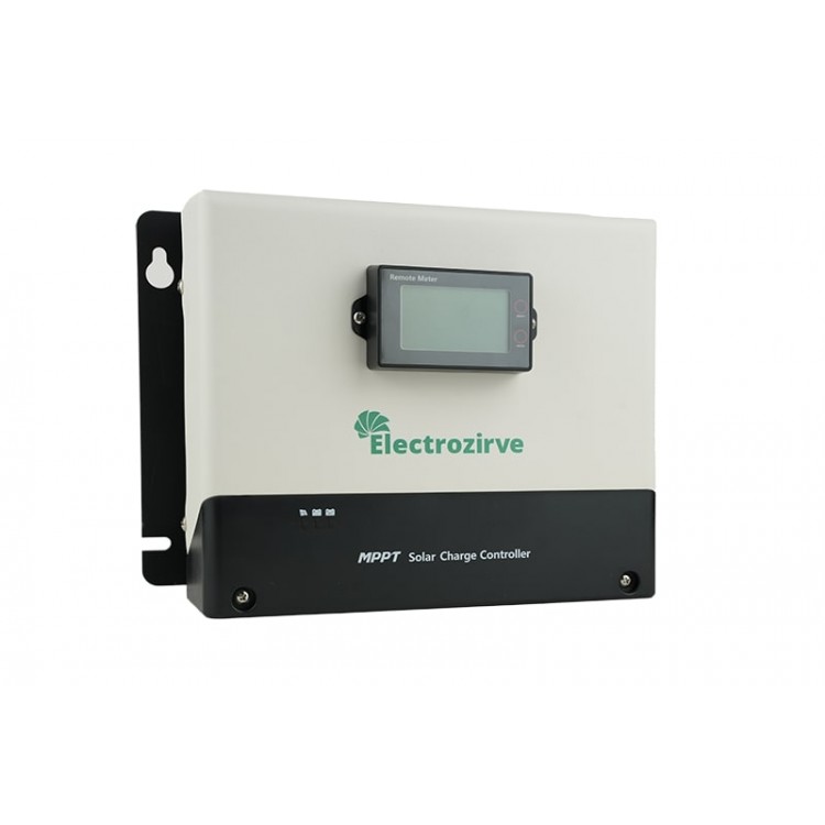 Electrozirve MC48100N25 100A Mppt Solar Charge Controlller 12/24/36/48V (Ekransız)