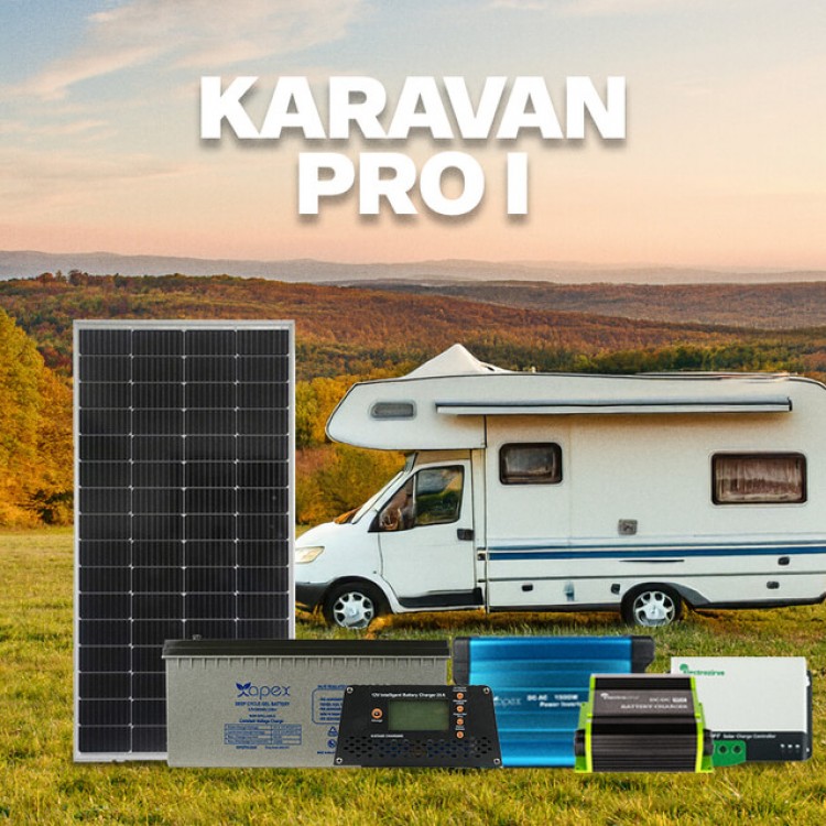 Karavan Hazır Sistem Pro-I (Gelişmiş Enerji Paketi)