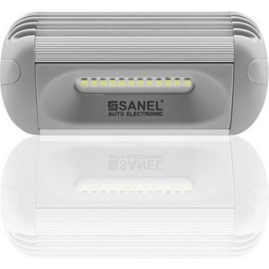 Led Dış 10cm Gri Sanel SMZLS12Q12W